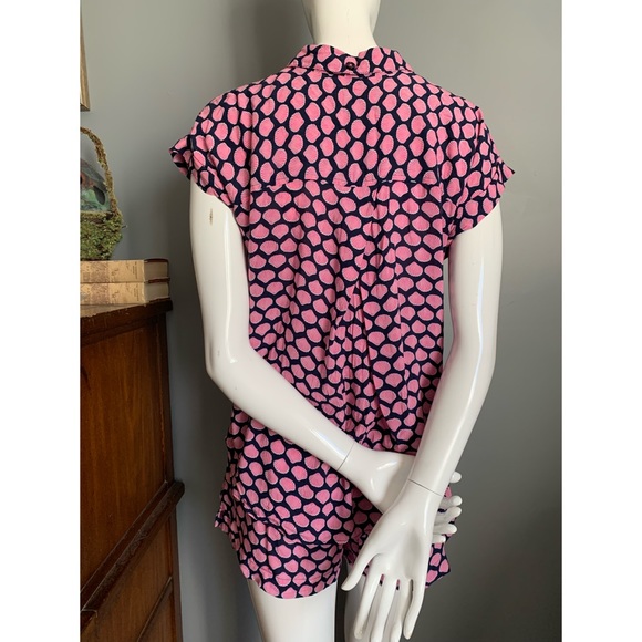 Jane & Bleeker : shell print pajama set - Picture 4 of 14